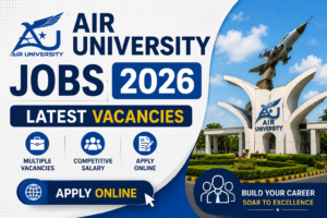 Air University Jobs 2026 latest vacancies