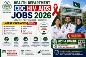 Health Department CDC HIV AIDS Jobs 2026